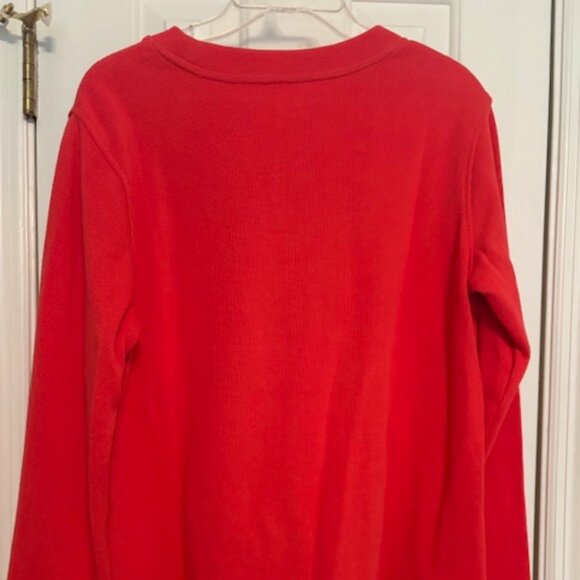 Duluth Trading Women's Salmon Crewneck Ribbed Sweatshirt Medium w/Tag - Picture 3 of 4